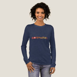 GoSpark Damen Langarmshirt Tri-Blend Shirt