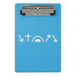 Gospel Arrows Mini-Zwischenablage Mini Klemmbrett