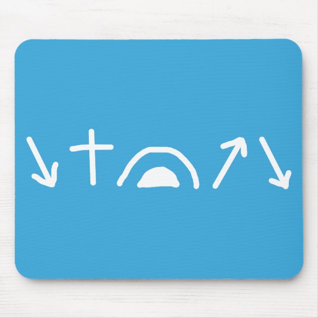 Gospel Arrows Mousepad (Vorne)