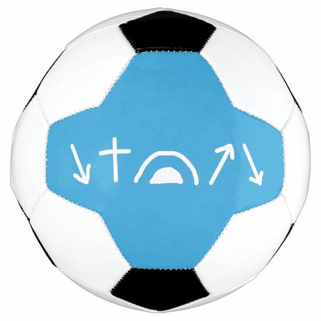 Gospel Arrows Soccer Ball (Vorderseite)
