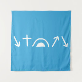 Gospel Arrows Tapestry Wandteppich