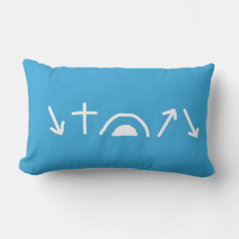 Gospel Arrows Throw Kissen