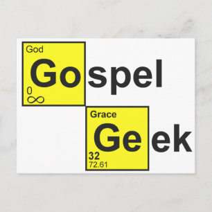 Gospel Geek Postkarte