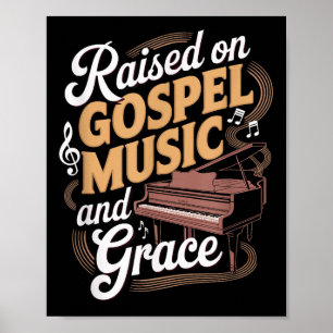 Gospel-Musik & Jesus Christliches Country-Leben So Poster
