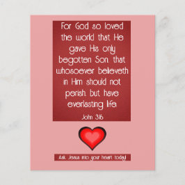 Gospel Tract Flyer