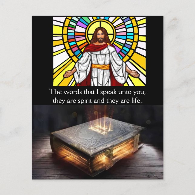 Gospel Tract Flyer (Vorne)