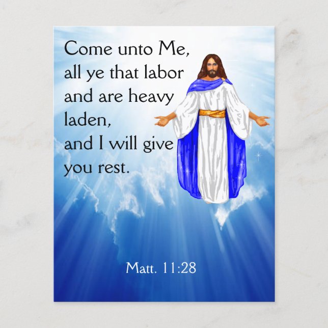 Gospel Tract Flyer (Vorne)