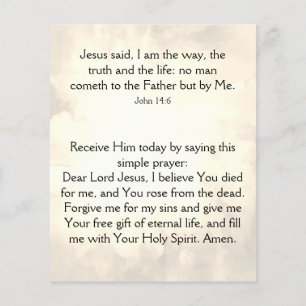 Gospel Tract Flyer