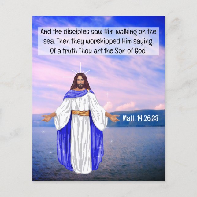 Gospel Tract Flyer (Vorne)