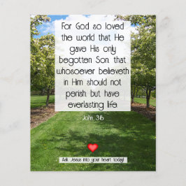 Gospel Tract Flyer