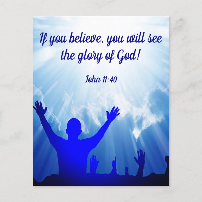 Gospel Tract Flyer (Vorne)