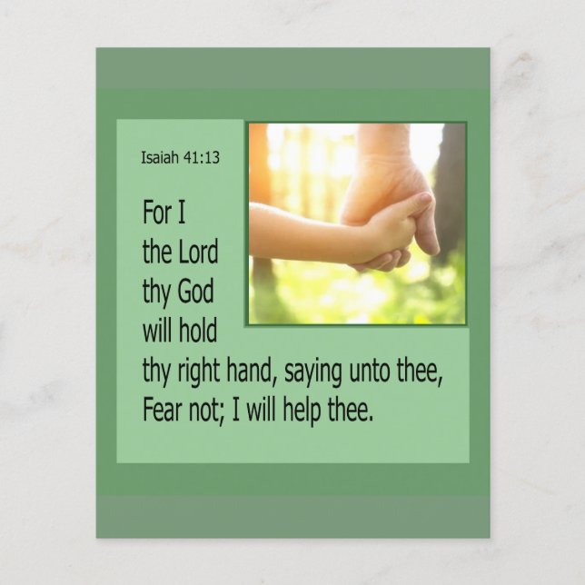 Gospel Tract Flyer (Vorne)