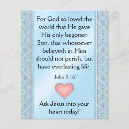Gospel Tract Flyer