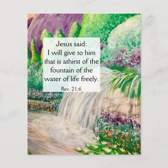 Gospel Tract Flyer (Vorne)