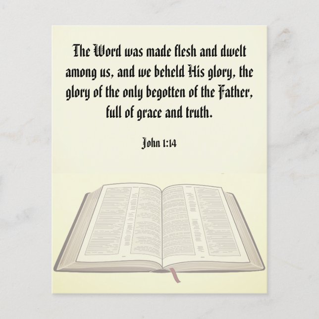 Gospel Tract Flyer (Vorne)