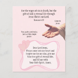 Gospel Tract Flyer