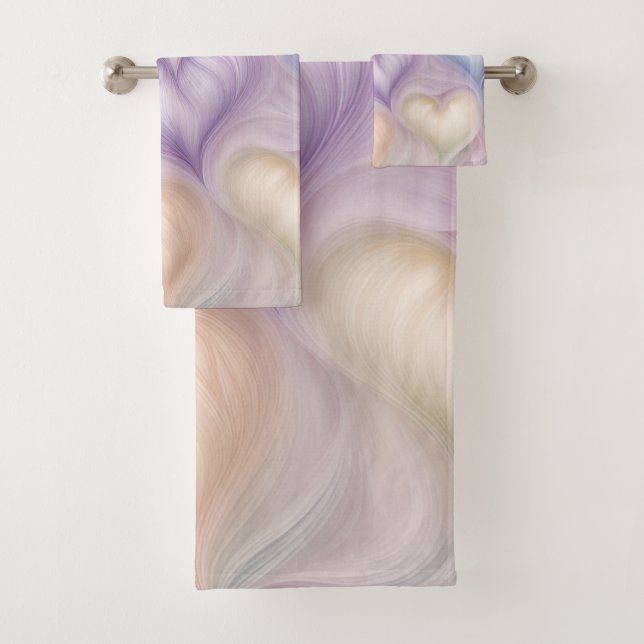 Gossamer Hearts Badhandtuch Set (Insitu)