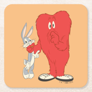 Gossamer Holding BUGS BUNNY™ Rechteckiger Pappuntersetzer