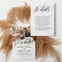 Gossamer Overlay Black Schriftartes Foto 2 in 1 Ho