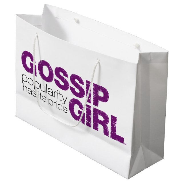 Gossip Girl - Beliebtheit hat ihren Preis Große Geschenktüte (Vorderseite Schrägansicht)