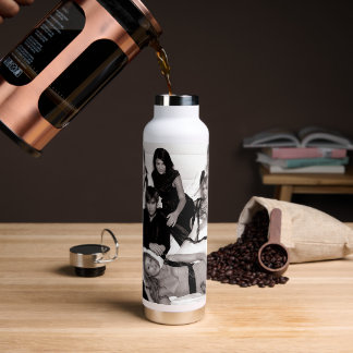 Gossip Girl Black and White Group Graphic Trinkflasche