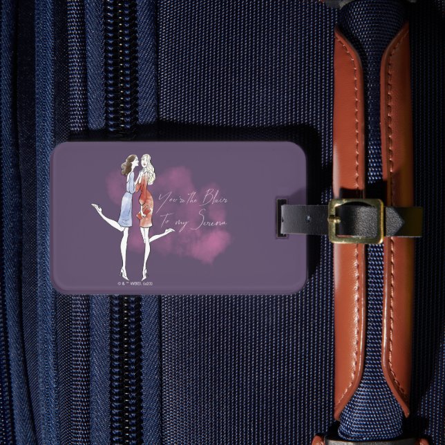 Gossip Girl - Du bist der Blair meiner Serena Gepäckanhänger (Vorderseite Insitu 4)