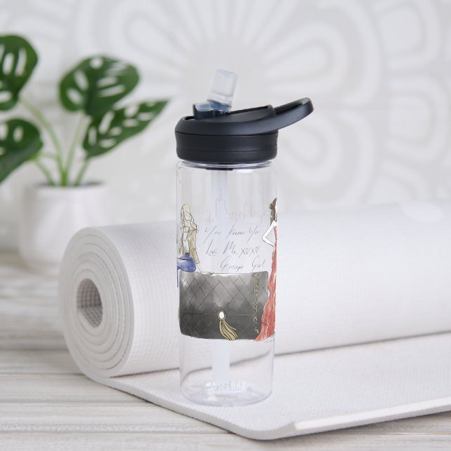 Gossip Girl - Du weißt, dass du Liebe hast Trinkflasche (Yoga)