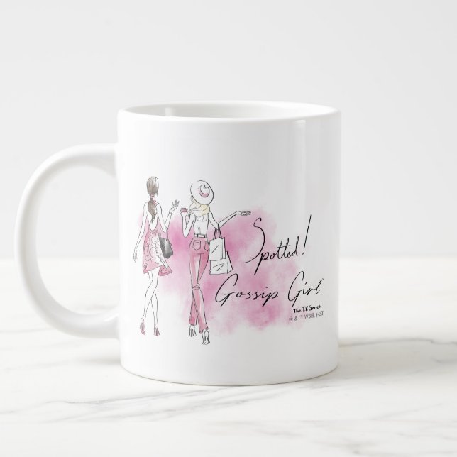 Gossip Girl - Gepunktet! Jumbo-Tasse (Links)