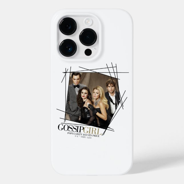 Gossip Girl Glamour Group Graphic Case-Mate iPhone Hülle (Rückseite)