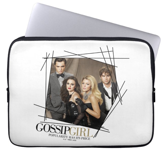 Gossip Girl Glamour Group Graphic Laptopschutzhülle (Vorderseite)
