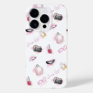 Gossip Girl Makeup Muster Case-Mate iPhone 14 Pro Hülle