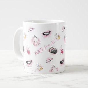 Gossip Girl Makeup Muster Jumbo-Tasse