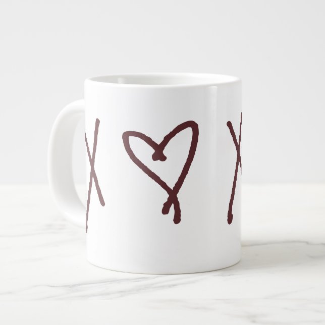 Gossip Girl X ♥ X Jumbo-Tasse (Vorderseite Links)