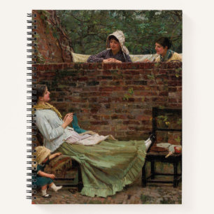 Gossip - John William Waterhouse Notizbuch