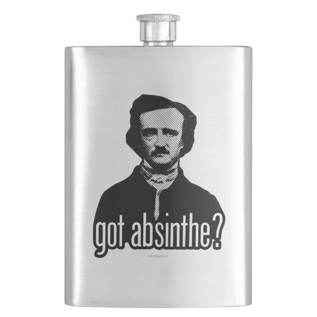 got Absinth Flachmann (Vorderseite)