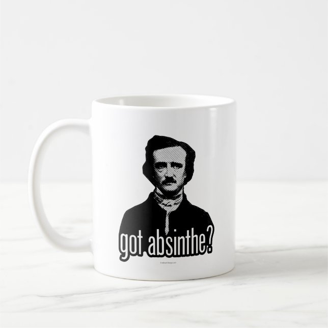 got Absinthe? Kaffeekocher-Tasse Kaffeetasse (Links)