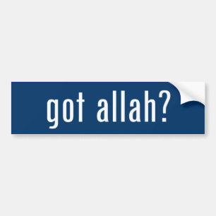 got Allah? Autoaufkleber