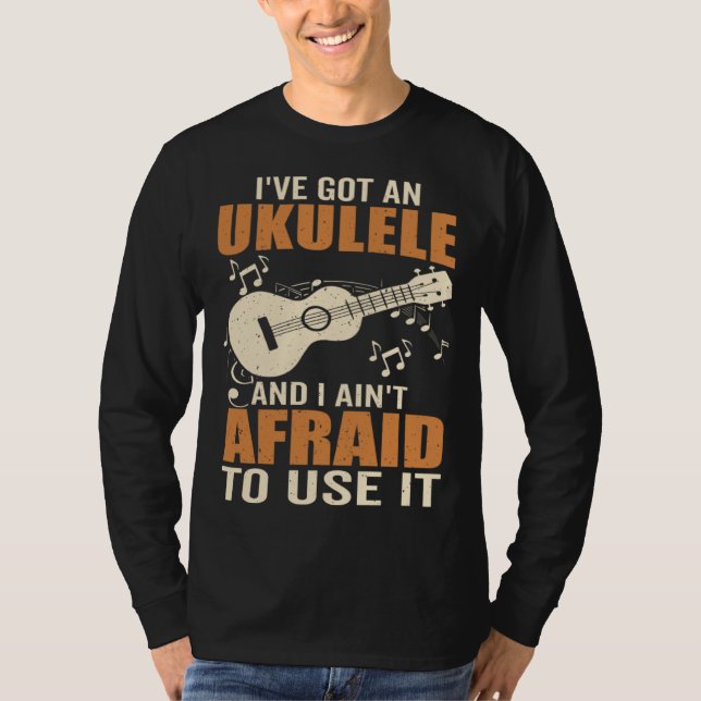 Got An Ukulele Hawaiian Guitar Player Music Playin T-Shirt (Vorderseite)