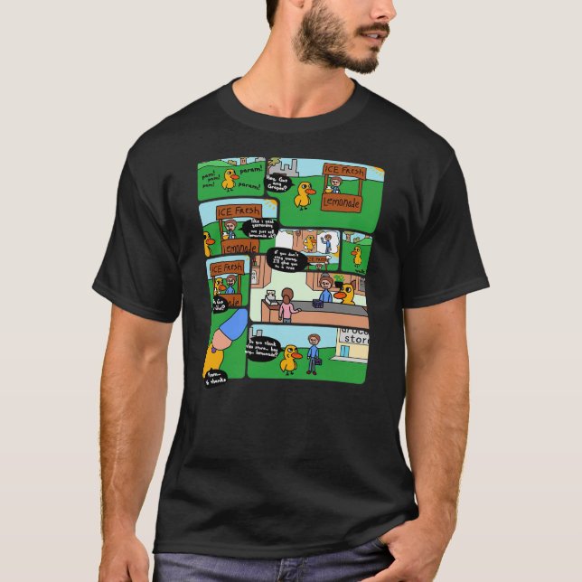 Got Any Grapes - The Duck Song T-Shirt (Vorderseite)