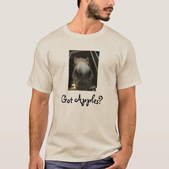 Got Äpfel?  langes sleeved T-Stück T-Shirt (Vorderseite)