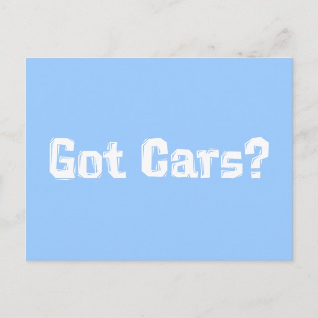 Got Autogifte Postkarte (Vorderseite)