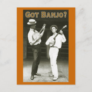 Got Banjo? Postkarte