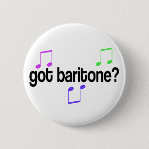 Got Bariton-Musik-Knopf Button