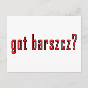 got barszcz? postkarte