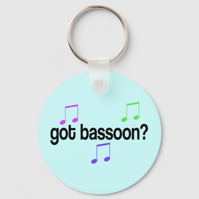 Got Bassoon Schlüsselanhänger (Vorderseite)