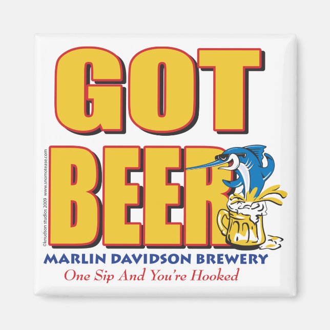 GOT-BEER-Crazy Magnet (Vorne)