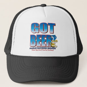 Got Beer Marlin Davidsons Truckerkappe