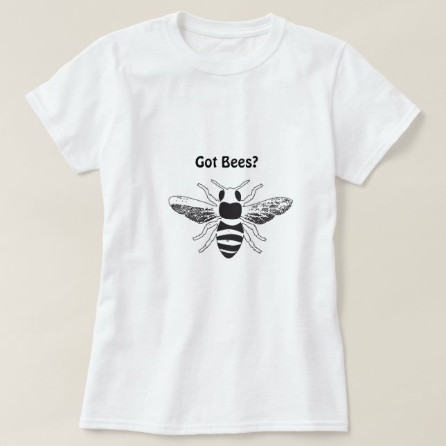 Got Bienen? T-Shirt (Design vorne)