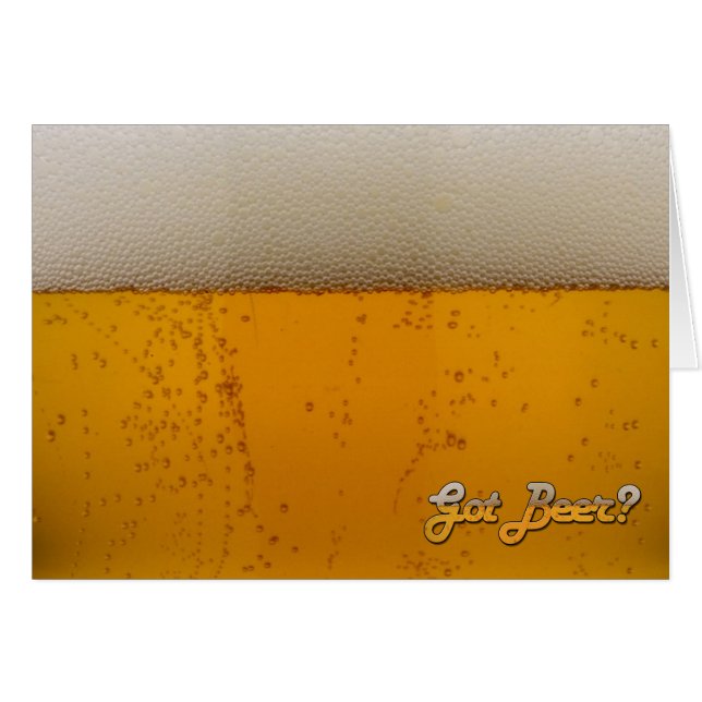 Got Bier? (Vorderseite (Horizontal))