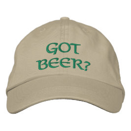 Got Bier? bestickte St. Pats Cap Baseballkappe
